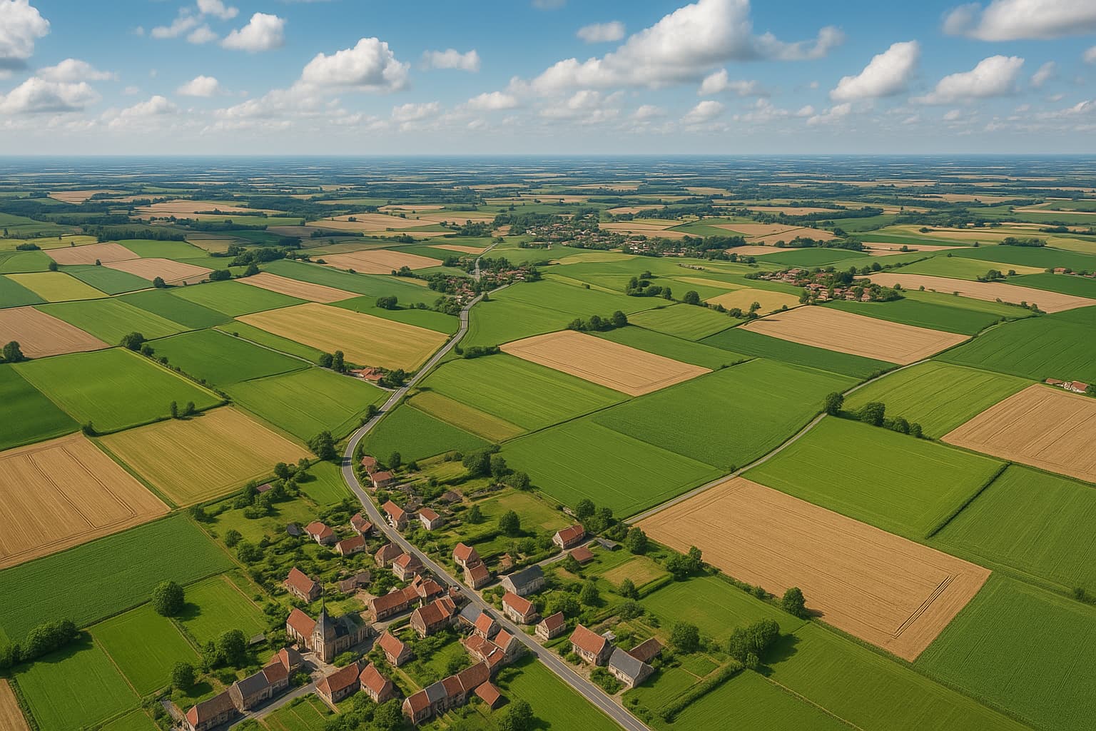 Vue aérienne Vidéo parc de loisirs par drone